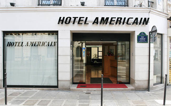 Hotel Americain Παρίσι Εξωτερικό φωτογραφία